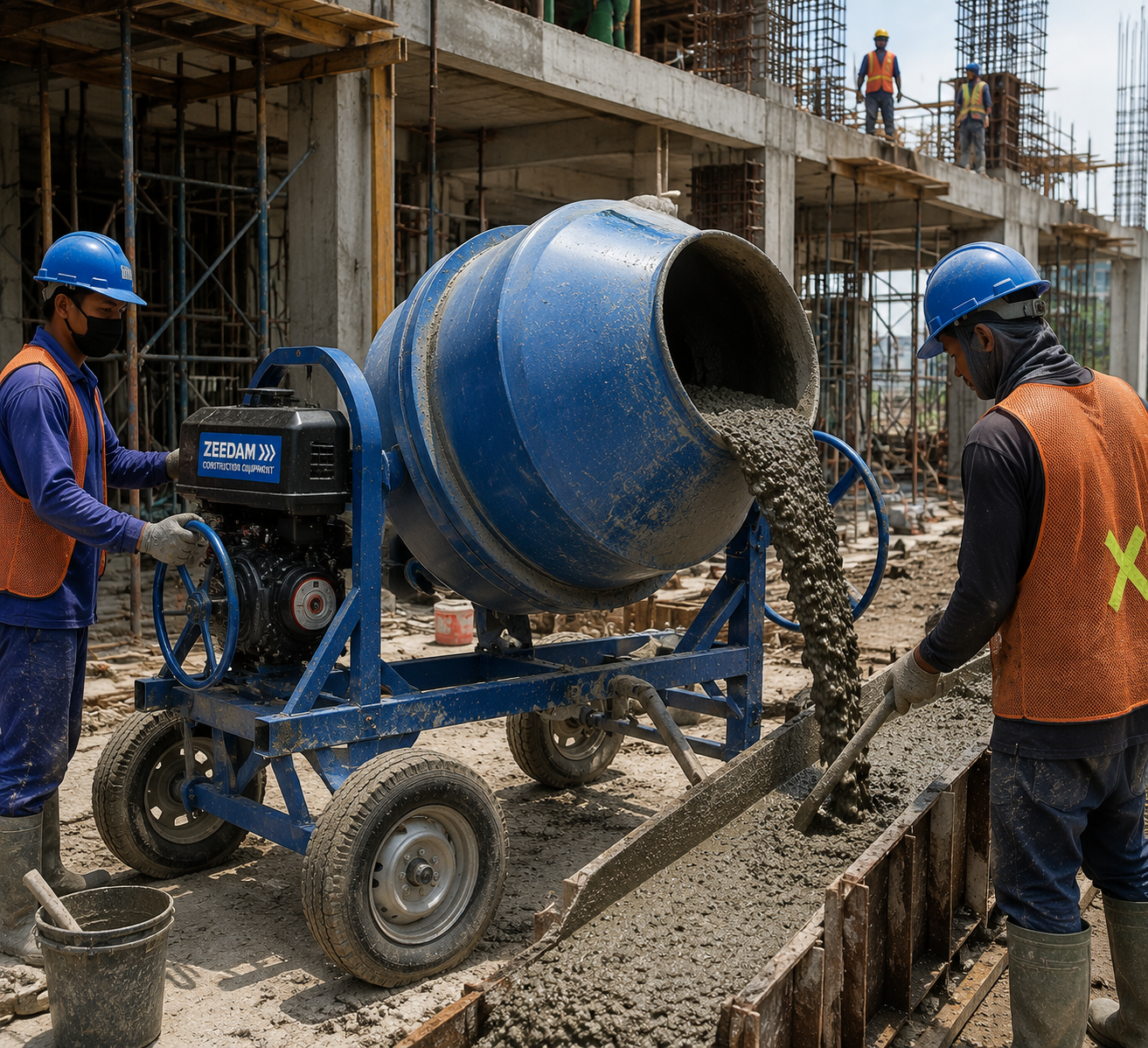 Dokumentasi mesin molen beton